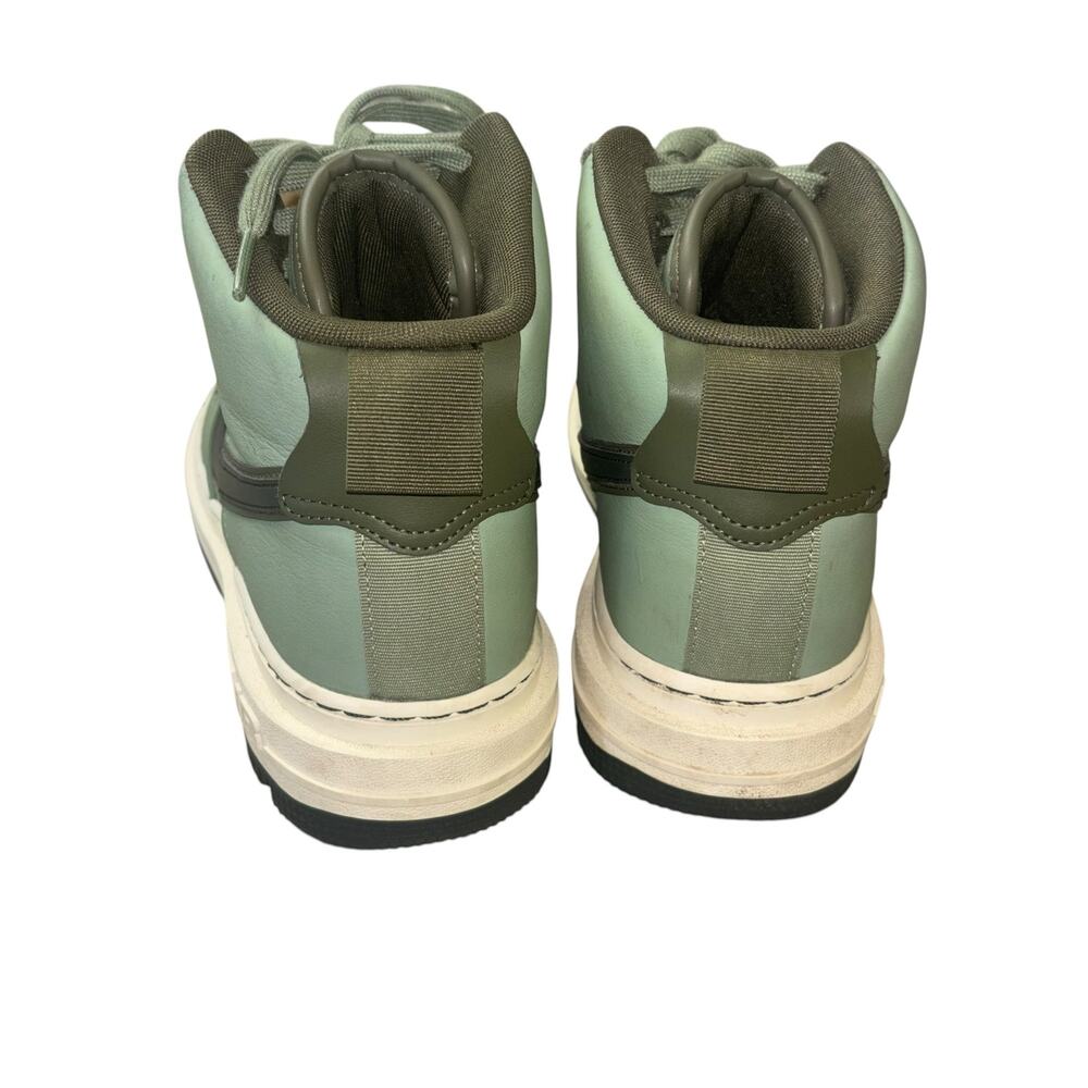 Nike Air Force 1 High Sneaker Boot Oil Green Men’s 8.5 Womens 10 Casual Athletic - Picture 8 of 13